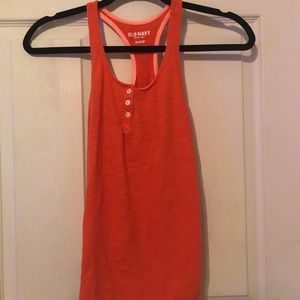 Old navy orange tank top